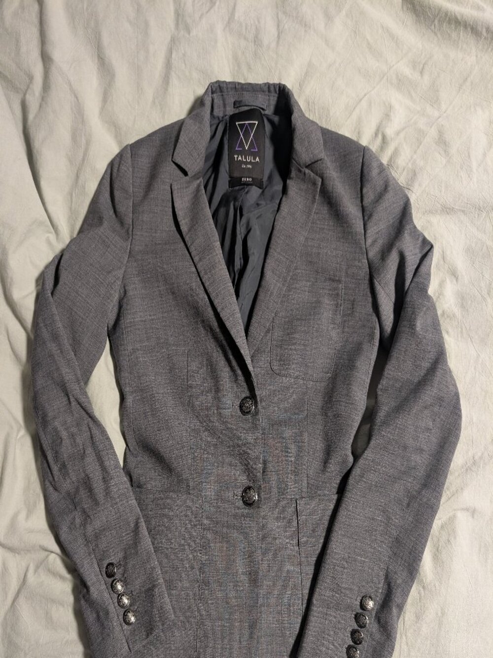 Size 0 talula aritzia blazer